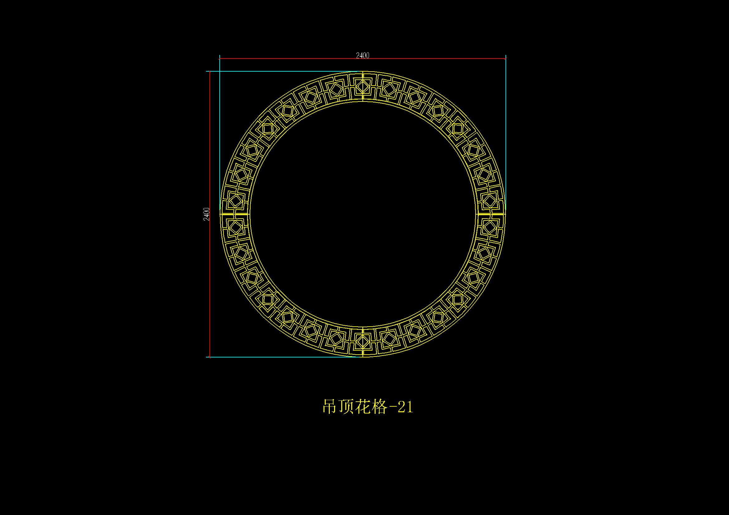 挂落花格CAD图库素材中式禅意风格家装天花吊顶垭口雕花室内角花18.jpg