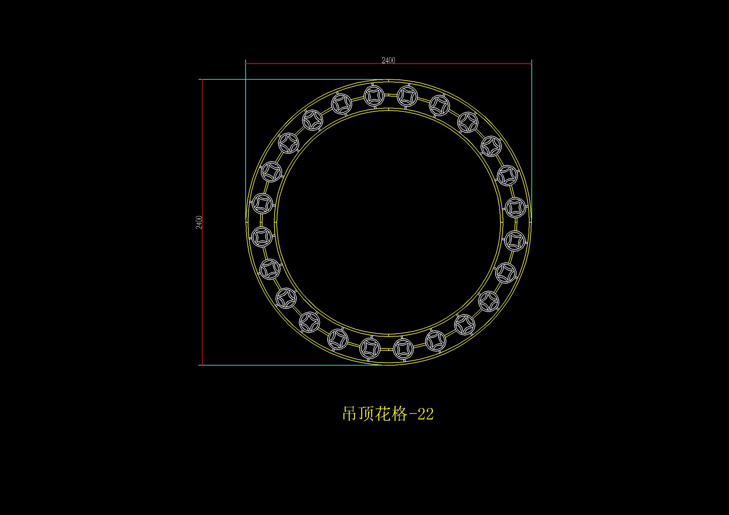 挂落花格CAD图库素材中式禅意风格家装天花吊顶垭口雕花室内角花19.jpg