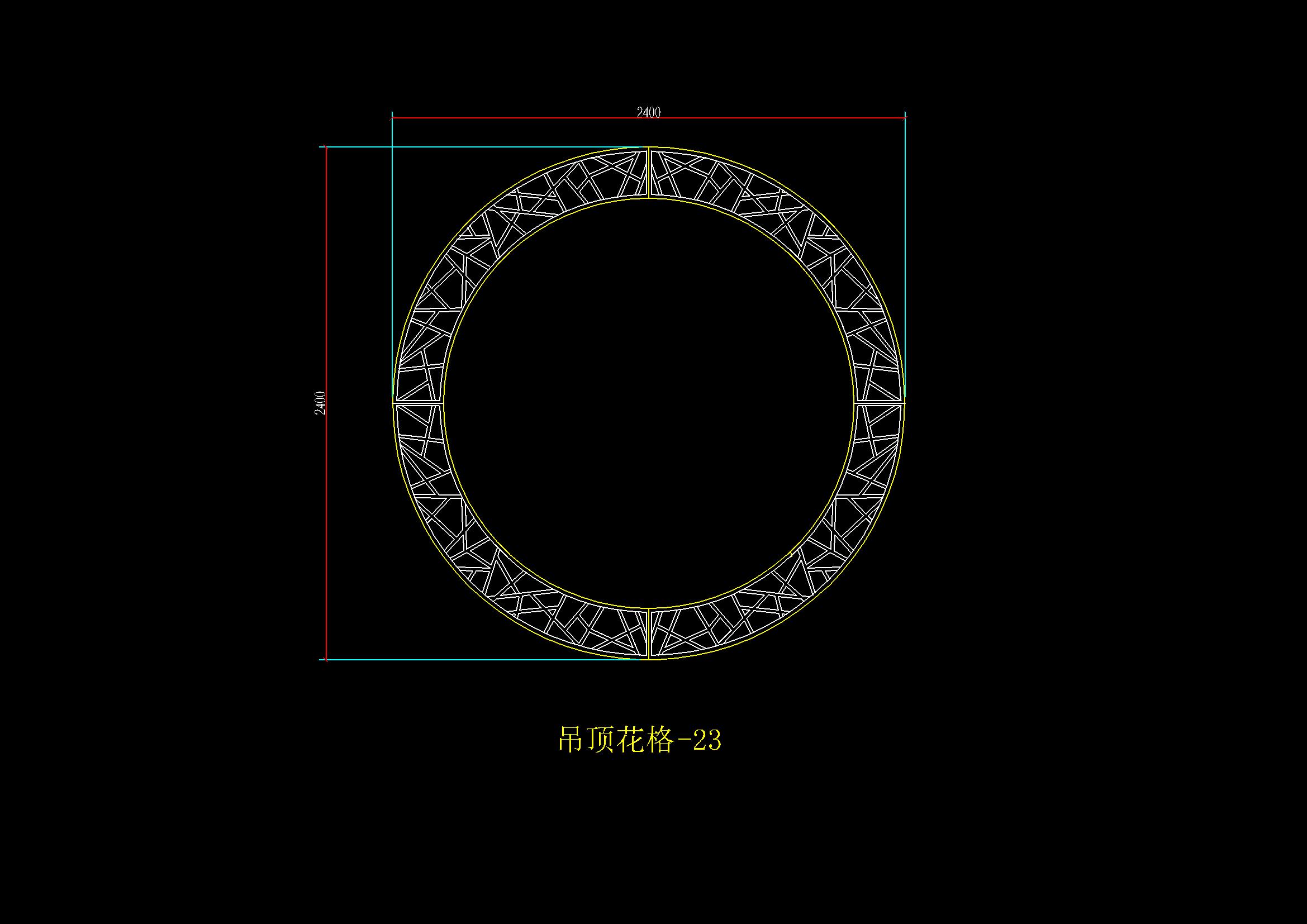 挂落花格CAD图库素材中式禅意风格家装天花吊顶垭口雕花室内角花20.jpg